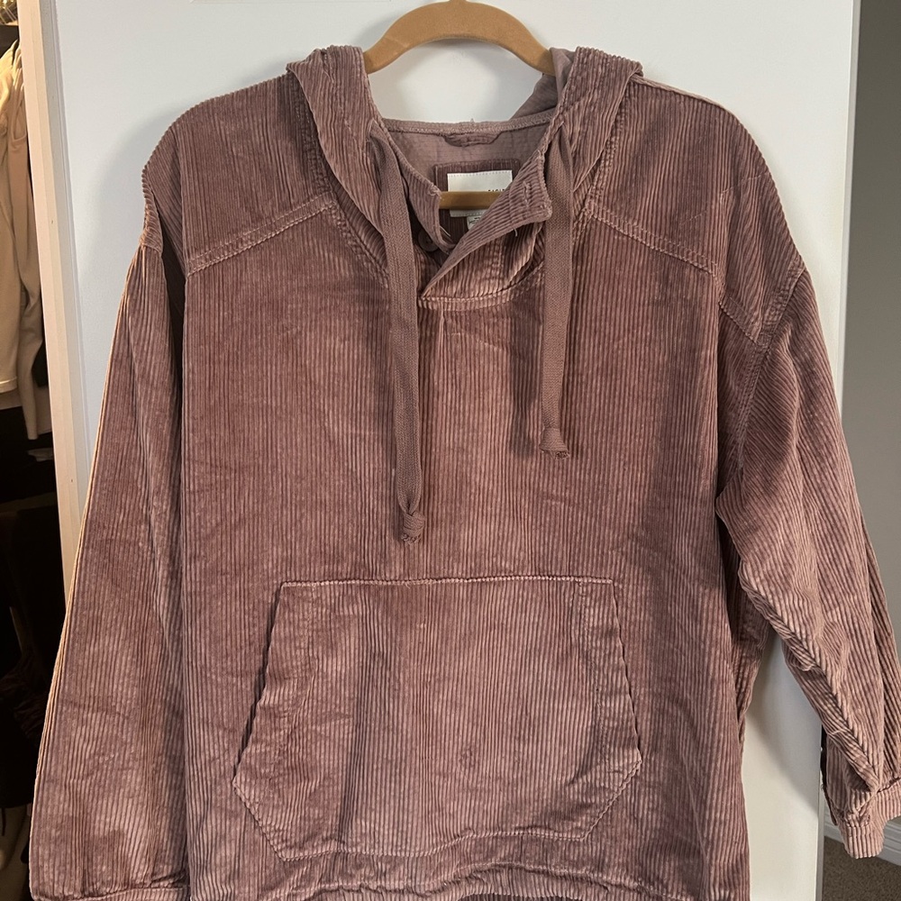 American Eagle Outfitters Corduroy pullover in Dusty Rose